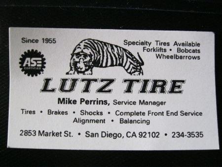 Lutz Tire & Autolock - San Diego, CA 92102 - (619)768-0971 | ShowMeLocal.com