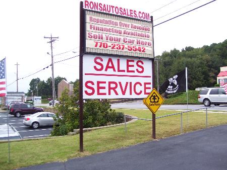 Ron’s Auto Sales, Inc was established in 2002 by Ron and Debbie Rigdon as a local family owned and operated Christian business. Ron is an armed forces veteran and a lifetime member with the local Veterans of Foreign Wars Post 5255 Lawrenceville Chapter. He is heavily involved with numerous local children’s charities most notably Santa's Toy Run (www.santastoyrun.org) Toy Drive and Fundraiser for foster children. We are a nationally recognized 