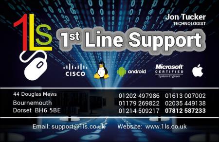 1st Line Support Bournemouth 07812 587233