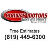 Conway Motors Sales & Service Santee (619)449-6300