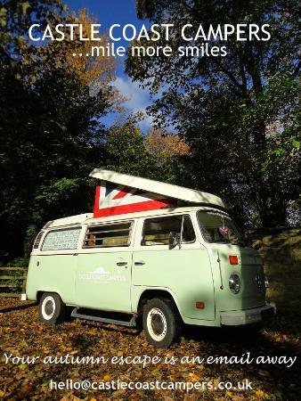 For the best family holidays, hire the best family Campervans. Castle Coast Campers Limited Near Hartlepool 07939 955165