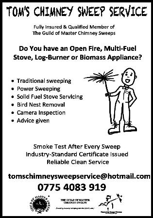 Tom's Chimney Sweep Service Swansea 07754 083919