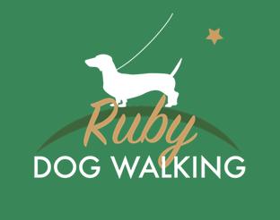 Ruby Dog Walking St Albans official logo Ruby Dog Walking St Albans St Albans 07562 068717