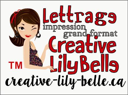 Lettrage Creative Lily Belle  Sainte Sophie (450)712-0428