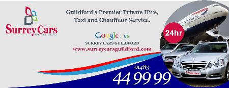 Surrey Cars - Guildford Taxi Co. - Guildford, Surrey GU1 4UH - 01483 577677 | ShowMeLocal.com