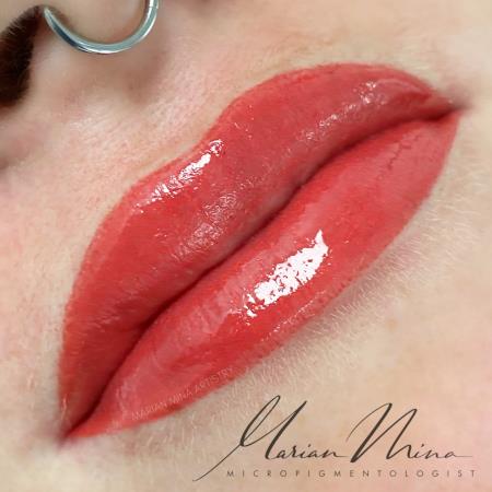 shibui lip blush ™? by marian of @marianminaartistry  Marian Mina Artistry Vancouver (604)613-6862