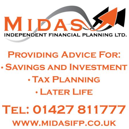 Midas Independent Financial Planning Ltd. Local IFA in Lincolnshire who specialise in guidance and advice for investments, taxation and later life planning. Midas Independent Financial Planning Ltd Gainsborough 01427 811777