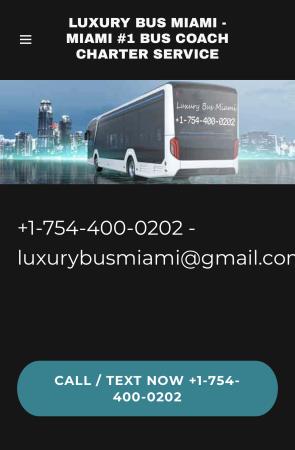 Luxury Bus Miami - Miami Beach, FL 33139 - (754)400-0202 | ShowMeLocal.com