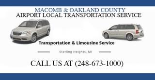 Macomb & Oakland County Airport Local Taxi Service Sterling Heights (248)673-1000
