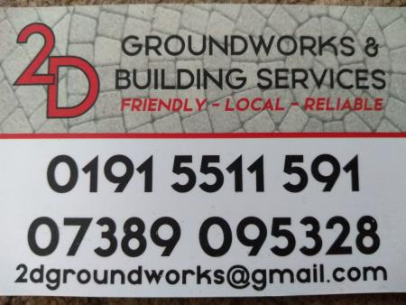 2D Ground Groundworks & Building Services - Sunderland, Tyne and Wear SR3 3AR - 01915 511591 | ShowMeLocal.com
