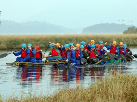 Outdoor team building project with Key Adventures in the Lake District Key Adventures Kendal 07721 906030