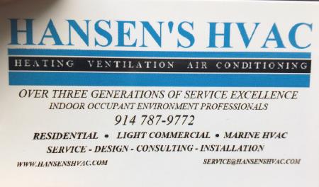 HANSEN'S HVAC LLC - Purchase, NY - (914)787-9772 | ShowMeLocal.com