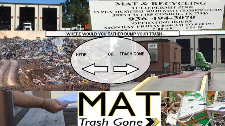 MAT Trash Gone - Conroe, TX 77306 - (936)494-3070 | ShowMeLocal.com