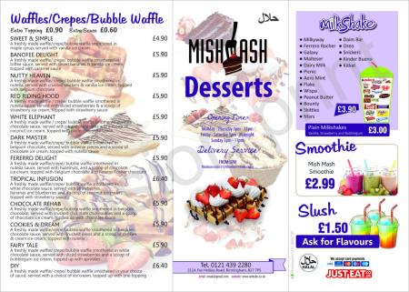MishMash Desserts - Birmingham, West Midlands B27 7PS - 01214 392280 | ShowMeLocal.com