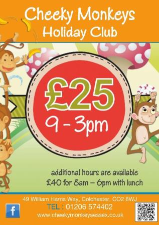 Cheeky Monkeys Day Nursery Colchester 01206 574402
