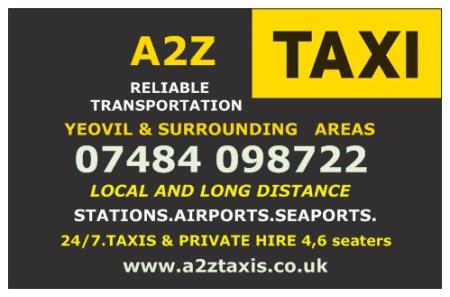 Yeovil Taxis A2z - Yeovil, Somerset BA20 1NA - 07484 098722 | ShowMeLocal.com