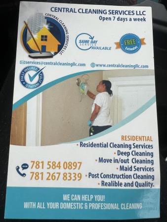Central cleaning services LLC - Marblehead, MA 01945 - (781)584-0897 | ShowMeLocal.com