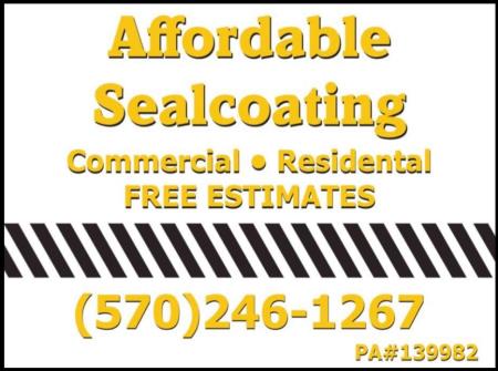 Affordable Sealcoating - Milton, PA 17847 - (570)246-1267 | ShowMeLocal.com