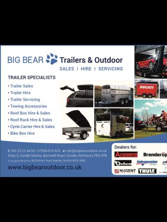 Big Bear Hire Limited t/as Big Bear Trailers & Outdoor Oundle 01832 770888