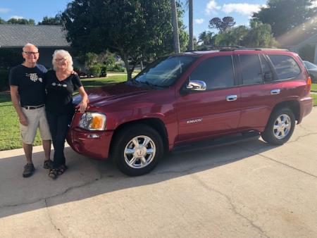 look at mark and diane nathan in there new gmc envoy

no credit check    we offer inhouse financing 

all monthly payments are $250*   warranty!!
 Lightning Auto Sales Inc Sarasota (941)556-9428