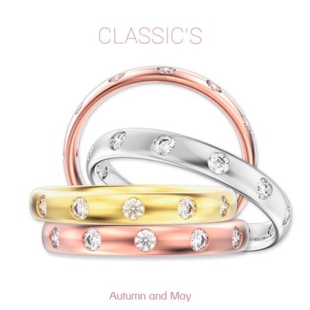 custom made wedding rings Autumn and May London 020 8293 9361