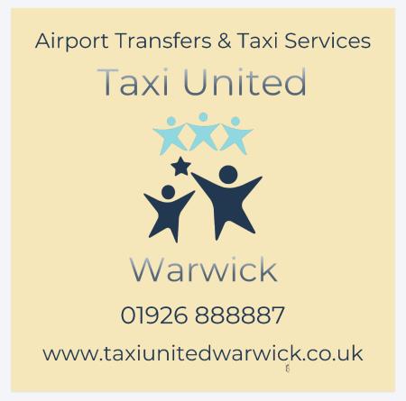 Taxi United Warwick - Airport Transfers Taxis Warwick - Warwick, Warwickshire CV34 4TD - 01926 888887 | ShowMeLocal.com