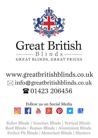 Great British Blinds - Harrogate, North Yorkshire HG1 3EW - 01423 206456 | ShowMeLocal.com