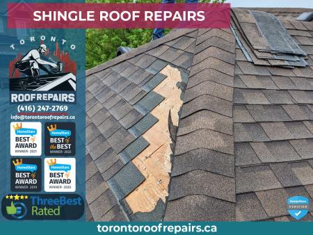 missing or damaged shingle repairs  Toronto Roof Repairs Inc | Roofing Company | Shingle Roof Repair | Roof Replacement Mississauga (416)247-2769