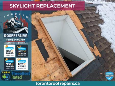 skylight replacement or installation  Toronto Roof Repairs Inc | Roofing Company | Shingle Roof Repair | Roof Replacement Mississauga (416)247-2769