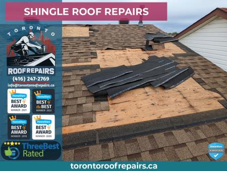 emergency repairs due wind damage  Toronto Roof Repairs Inc | Roofing Company | Shingle Roof Repair | Roof Replacement Mississauga (416)247-2769