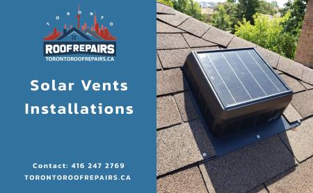 with solar roof and attic ventilation products, we can restore proper airflow in your attic by upgrading your vents to the new 4 season solar vents by canada gogreen  Toronto Roof Repairs Inc | Roofing Company | Shingle Roof Repair | Roof Replacement Mississauga (416)247-2769