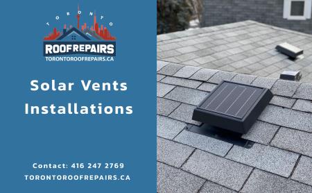 solar roof and attic ventilation products, quality vent repair, and installation services Toronto Roof Repairs Inc | Roofing Company | Shingle Roof Repair | Roof Replacement Mississauga (416)247-2769