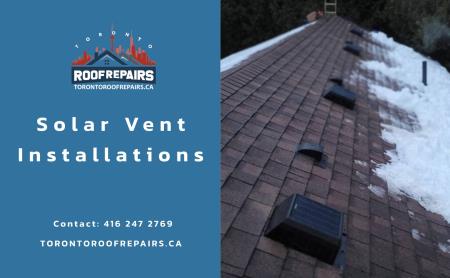 solar roof and attic ventilation products, quality vent repair and installation services.  Toronto Roof Repairs Inc | Roofing Company | Shingle Roof Repair | Roof Replacement Mississauga (416)247-2769