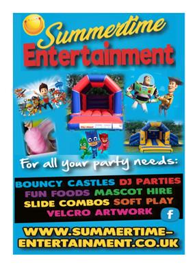Summertime Entertainment - Truro, Cornwall TR1 3AE - 07496 380860 | ShowMeLocal.com