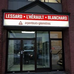 Lessard L'héreault Blanchard Arpenteurs-Géomètres Sherbrooke (819)564-3013