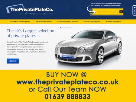 The Private Plate Company - Port Talbot, West Glamorgan SA13 2PA - 01639 888833 | ShowMeLocal.com