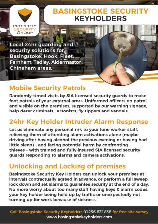 Basingstoke Security Keyholders & Guarding Company - Basingstoke, Hampshire RG24 8NG - 01256 831838 | ShowMeLocal.com