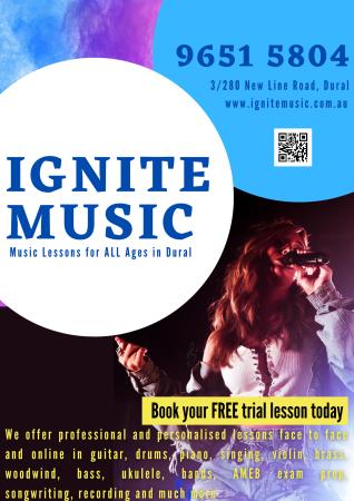 Ignite Music - Dural, NSW 2158 - (02) 9651 5804 | ShowMeLocal.com