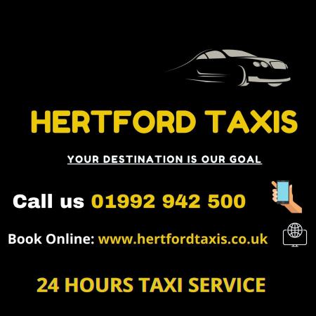 Hertford Taxis - Hertford, Hertfordshire SG14 1AJ - 01992 942555 | ShowMeLocal.com
