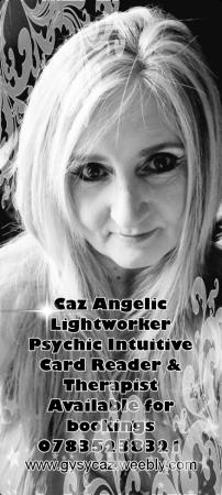 Caz Angelic Lightworker - Swindon, Wiltshire SN2 2LY - 07835 238321 | ShowMeLocal.com