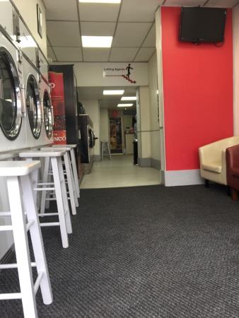 we have even go comfy chairs Drift-In Launderette & Dry Cleaners Cardiff 02920 239257