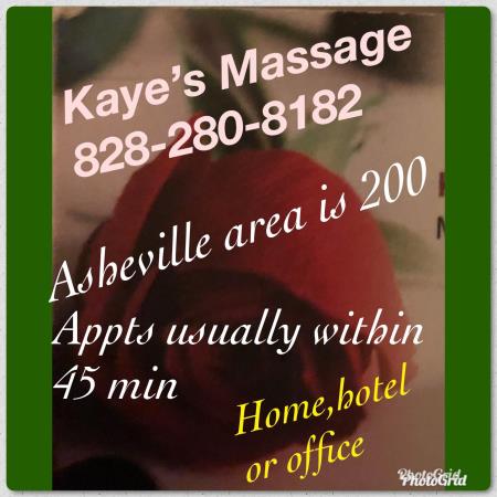Kaye's Massage - Asheville, NC 28806 - (828)280-8182 | ShowMeLocal.com