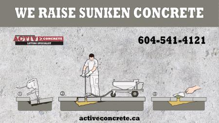 Active Concrete Lifting Inc - Burnaby, BC V5H 4M9 - (604)541-4121 | ShowMeLocal.com