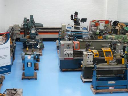 used engineering, sheet metal fabrication and woodworking machinery for sale Rondean Machinery Chester Le Street 01914 105886