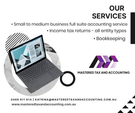 Mastered Tax and Accounting - Brinsmead, QLD - 0466 911 614 | ShowMeLocal.com