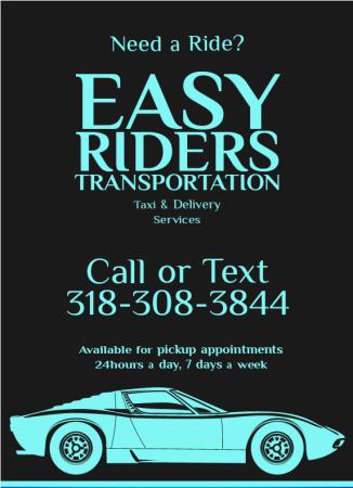 Easy Riders Taxi - Alexandria, LA - (318)308-3844 | ShowMeLocal.com