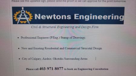 Newtons Engineering - Calgary, AB T1Y 5E2 - (403)971-8077 | ShowMeLocal.com