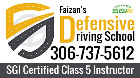 Faizan's Defensive Driving School - Regina, SK S4V 3R4 - (306)737-5612 | ShowMeLocal.com