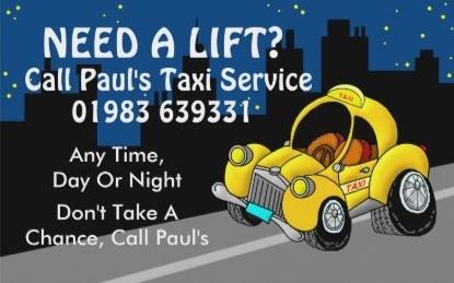 Paul's Taxis - Newport, Isle of Wight PO30 2GF - 01983 639331 | ShowMeLocal.com
