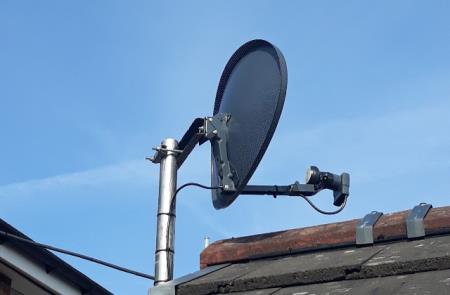satellite dish installation near me, mold Baz Logan Aerials Flint 01352 730945